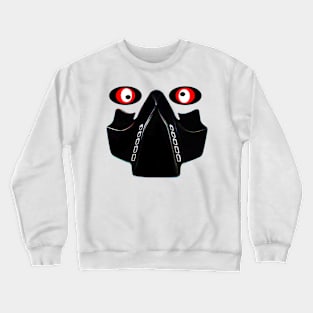 facemask motocross Crewneck Sweatshirt